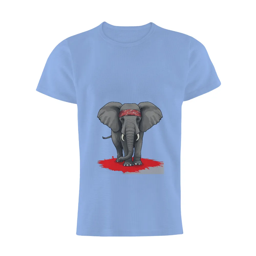 T-Shirts Custom: Zara the Elephant - Strength and Survival|courage the cowardly dog t shirts