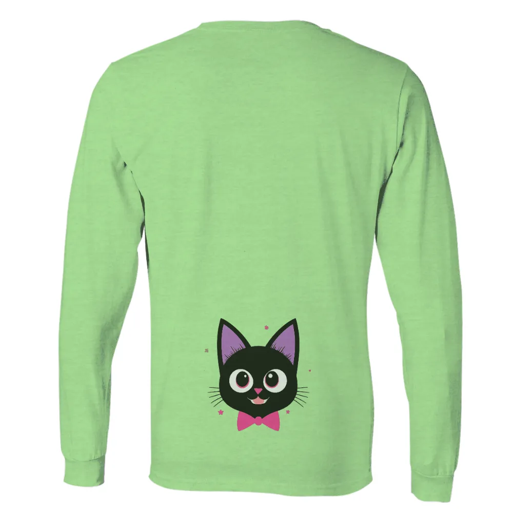 Whiskers the Cat: A Playful T-Shirt Design|black fathers day shirt ideas