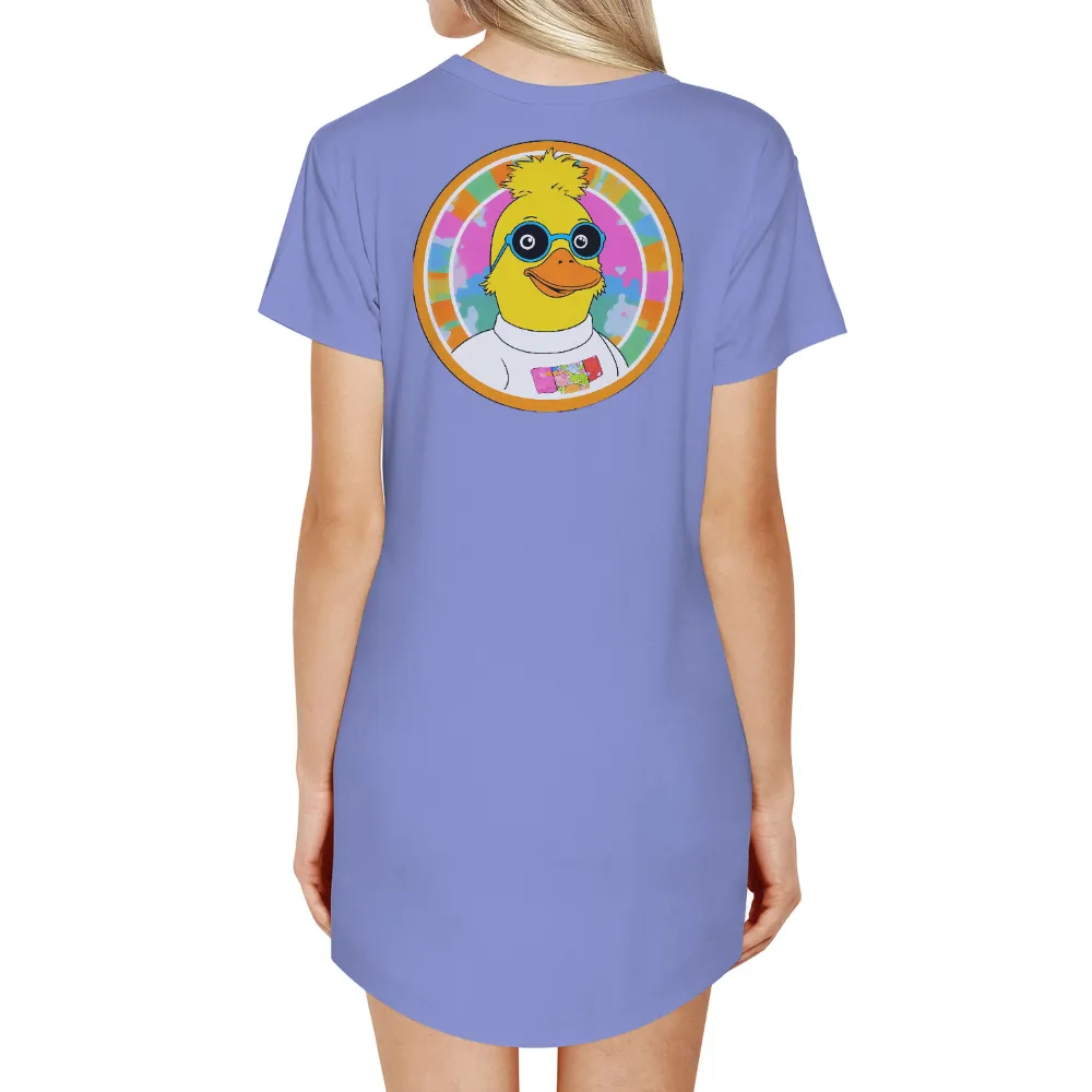 Tee Shirt Printing: Ducky's Colorful Candy Adventure|double duck shirts