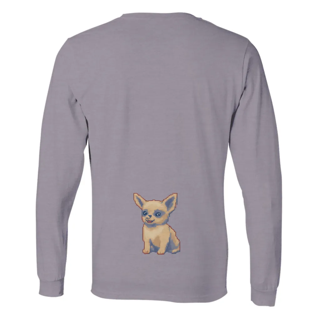 TShirt Printing: Pixel Art Puppy - Joy and Innocence|t shirt pixel art