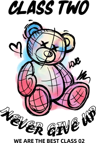 T-Shirts Design: Rainbow Bear - A Symbol of Hope and Resilience