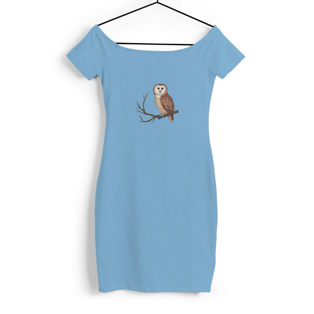 Graphic Tees: Eldric the Wise Owl - Artistic Nature Design|endor forest summer camp shirt