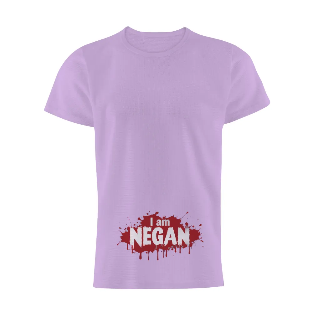 TShirt Printing: I am NEGAN - Pop Culture Inspired Design|dodgers world series 2020 shirt