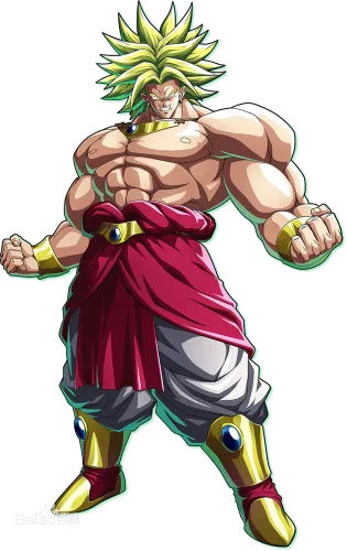 T-Shirts Pattern: Broly Super Saiyan - Iconic Anime Warrior