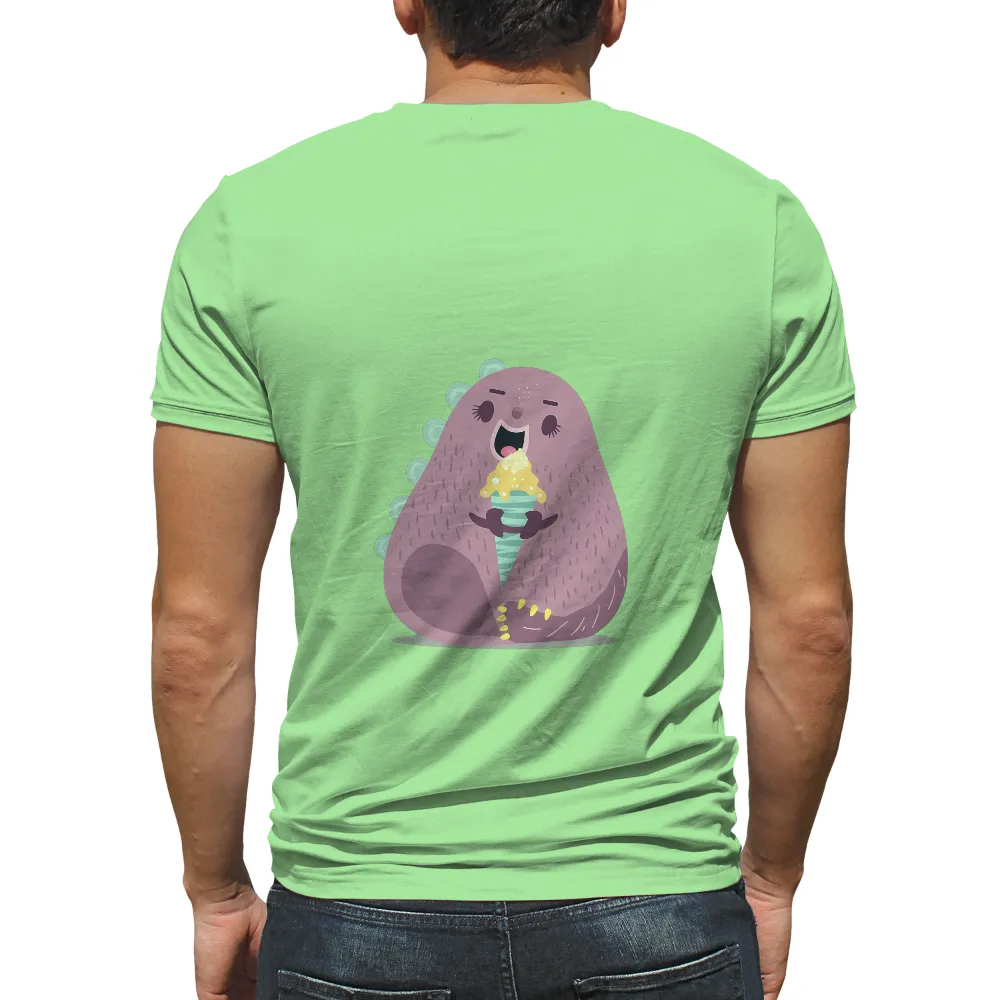 Shirts Graphic Tees: Zorble's Joyful Ice Cream Moment|target rainbow ice cream shirt