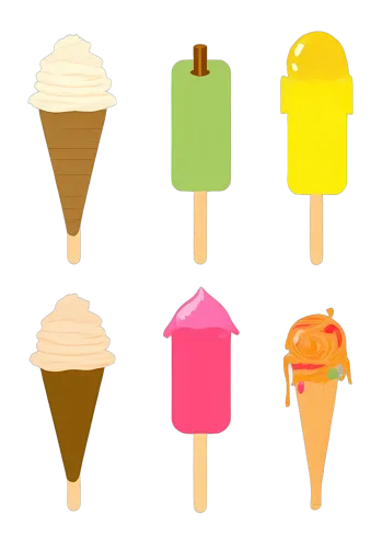 Custom T-Shirt Printing: Whimsical Ice Cream and Popsicle Designs