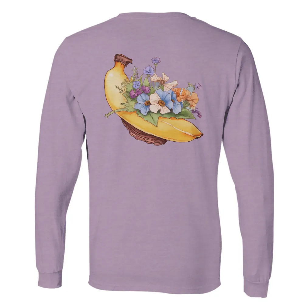 T-Shirts Custom: Whimsical Banana Bouquet - Artistic Designs|banana republic waffle knit henley