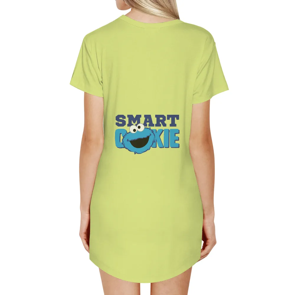 Customized Tee Shirts: Smart Cookie - Playful and Humorous Design|cute easter shirts for adults