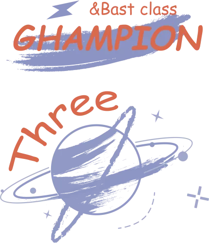 Custom T-Shirt Printing: Champion Dreams in Space