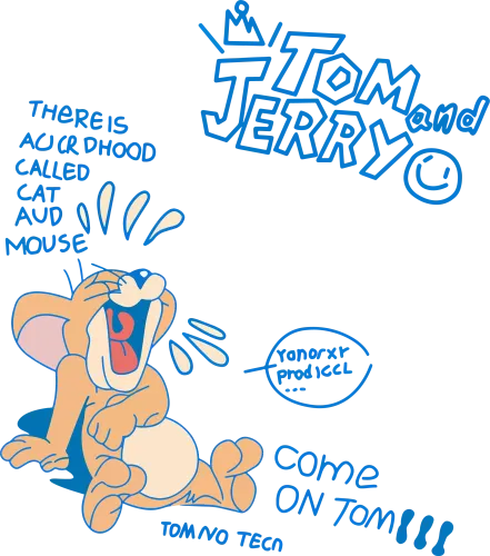 Customized Tee Shirts: Celebrate Childhood Nostalgia with Tom and Jerry