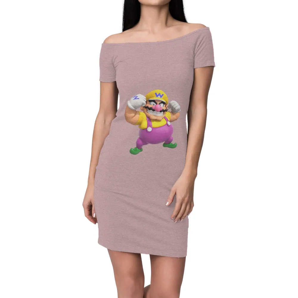 TShirt Design: Gaming Character Fun Adventure|cartoon character with blue shirt