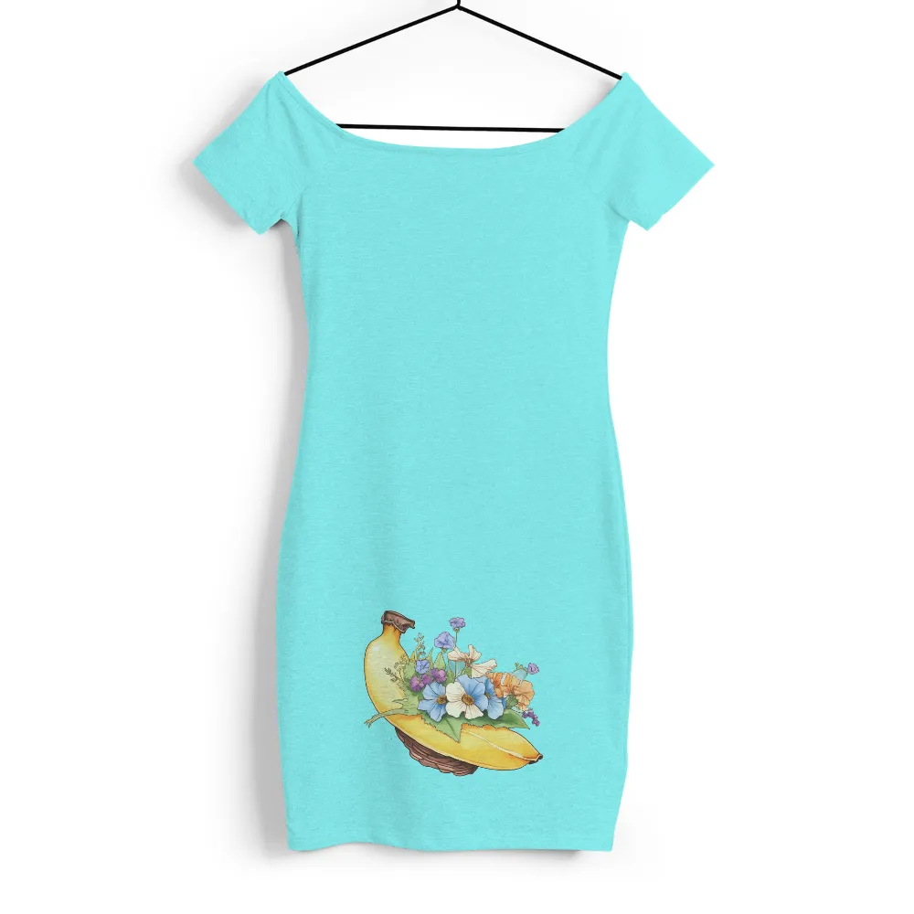 T-Shirts Custom: Whimsical Banana Bouquet - Artistic Designs|banana republic eco premium wash crew neck t shirt