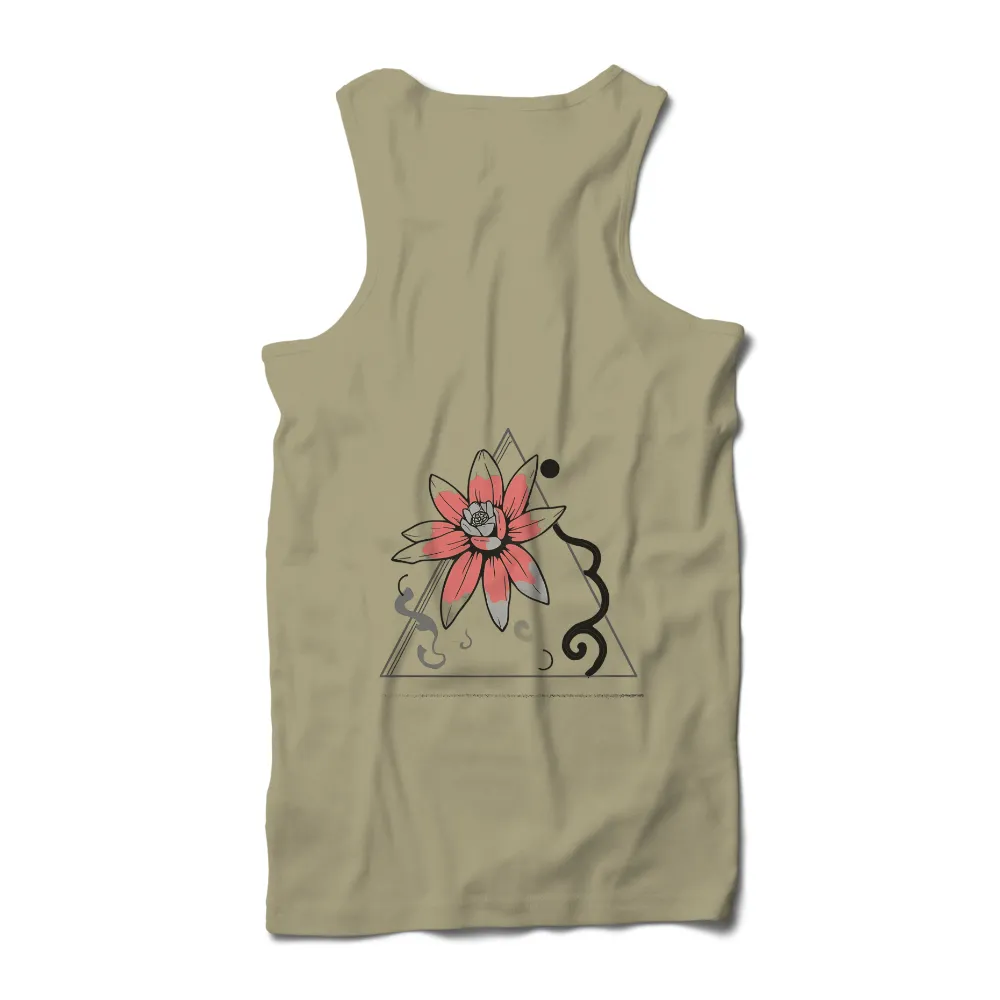 Lotus Bloom: T-Shirt Printing | Spiritual Growth & Enlightenment|Vibrant pink lotus flower