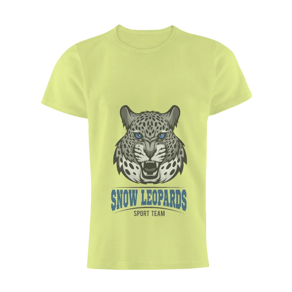 Snow Leopard Sport Team T-Shirt Printing: Strength and Pride|captain america pride shirt