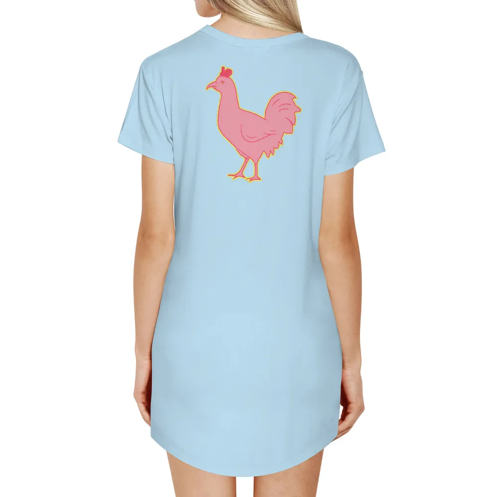 Neon Rooster T-Shirt Printing: Pop Culture Meets Vintage Vibes|vintage colt 45 shirt