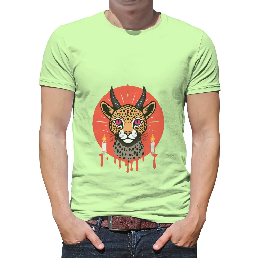 Mystical Cheetah TShirt Printing: A Blend of Nature and Supernatural|derek jeter t shirt vintage