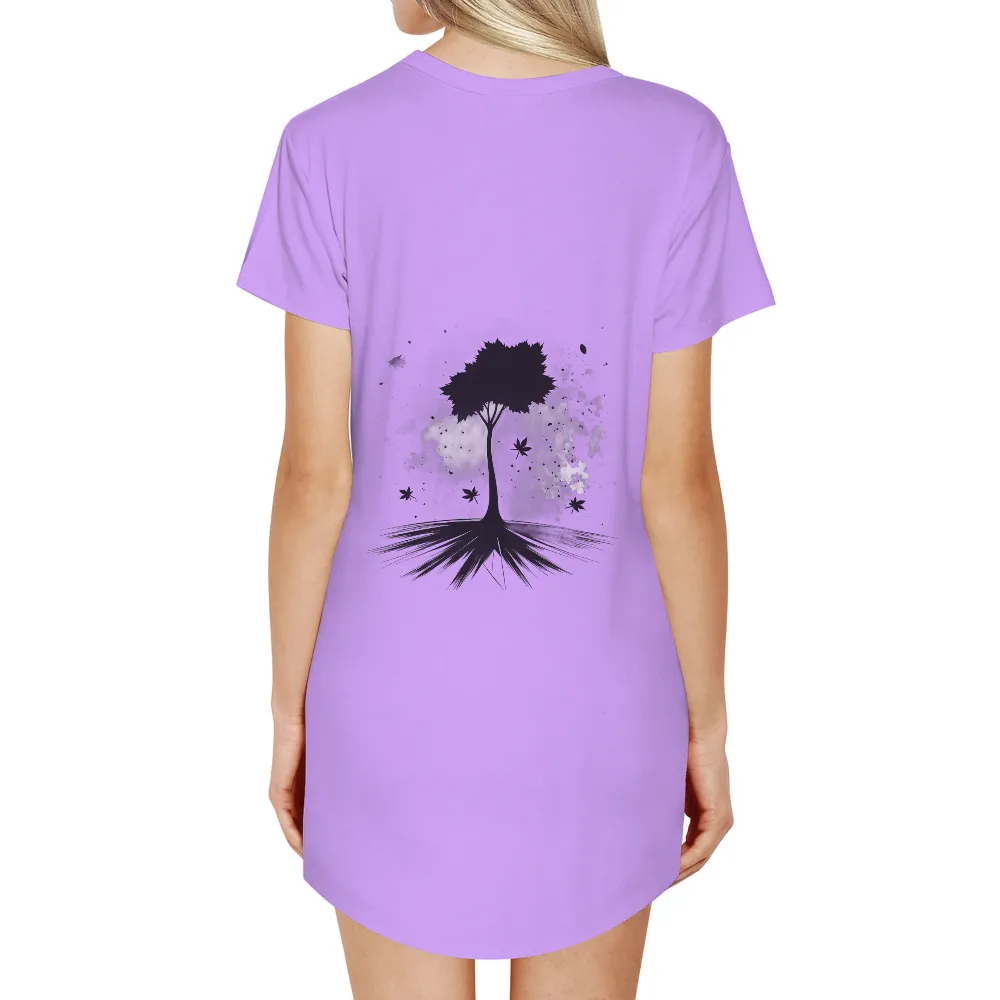 T-Shirts Custom: Tree of Life - Nature's Resilience|bleach halloween shirts dollar tree