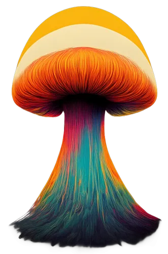 Customized Tee Shirts: Magical Mushroom - Artistic Designs