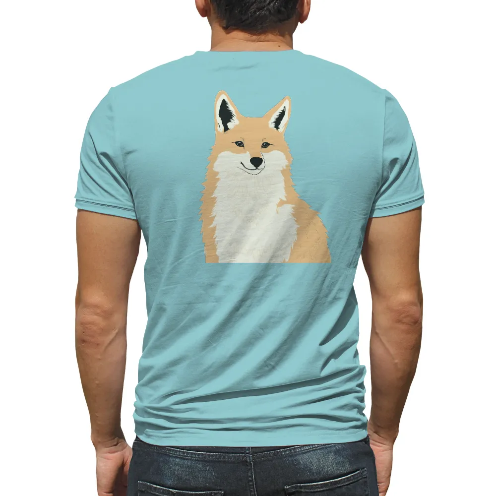 Customized Tee Shirts: Luna the Wise Fox - Artistic Designs|artist known for street art