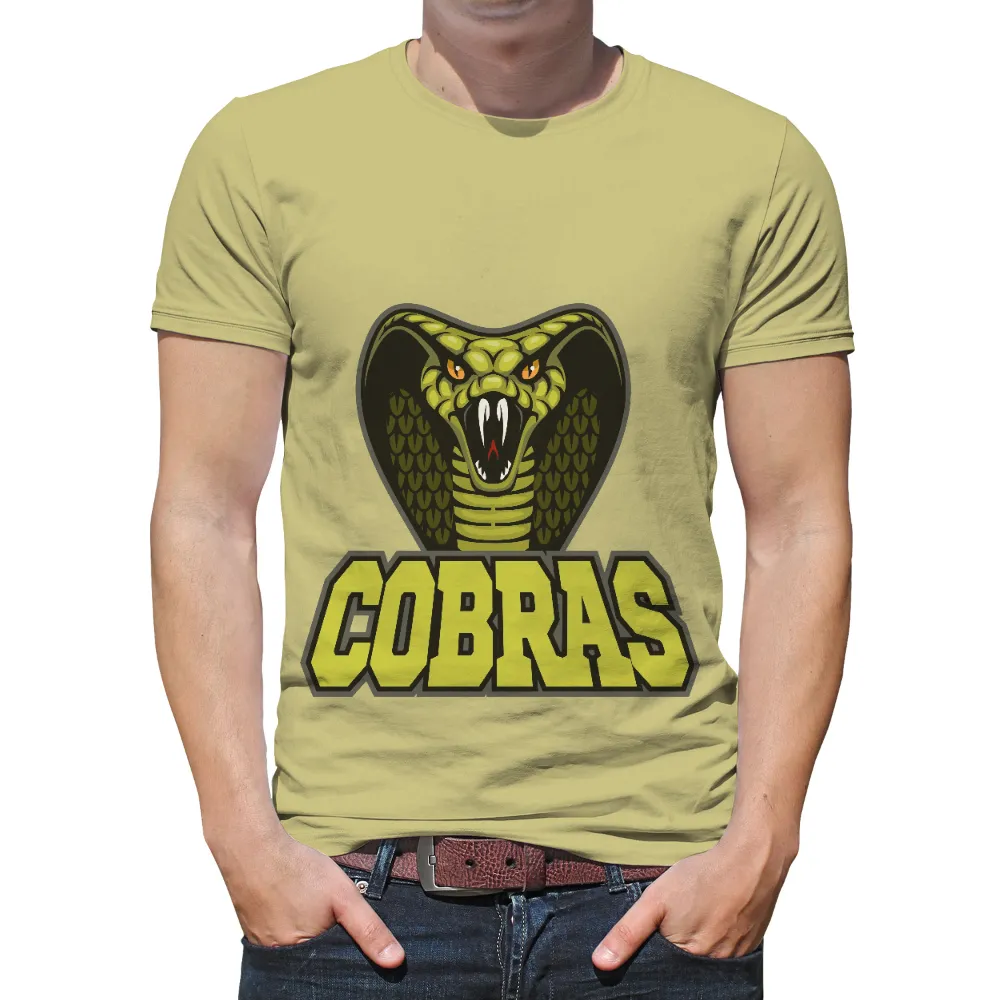 TShirt Design: Fierce Cobra - Strength and Dominance|best nhl team