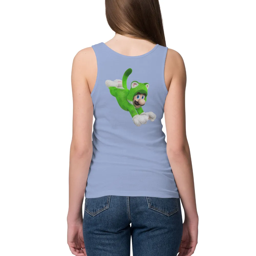 T-Shirts Design: Embrace Adventure with Gaming Icon|grey & lime green shirt