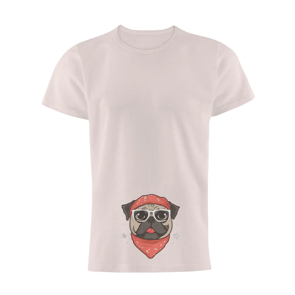 Cool Pug Graphic Tees: Max the Hipster Dog|dallas stars schedule 2022