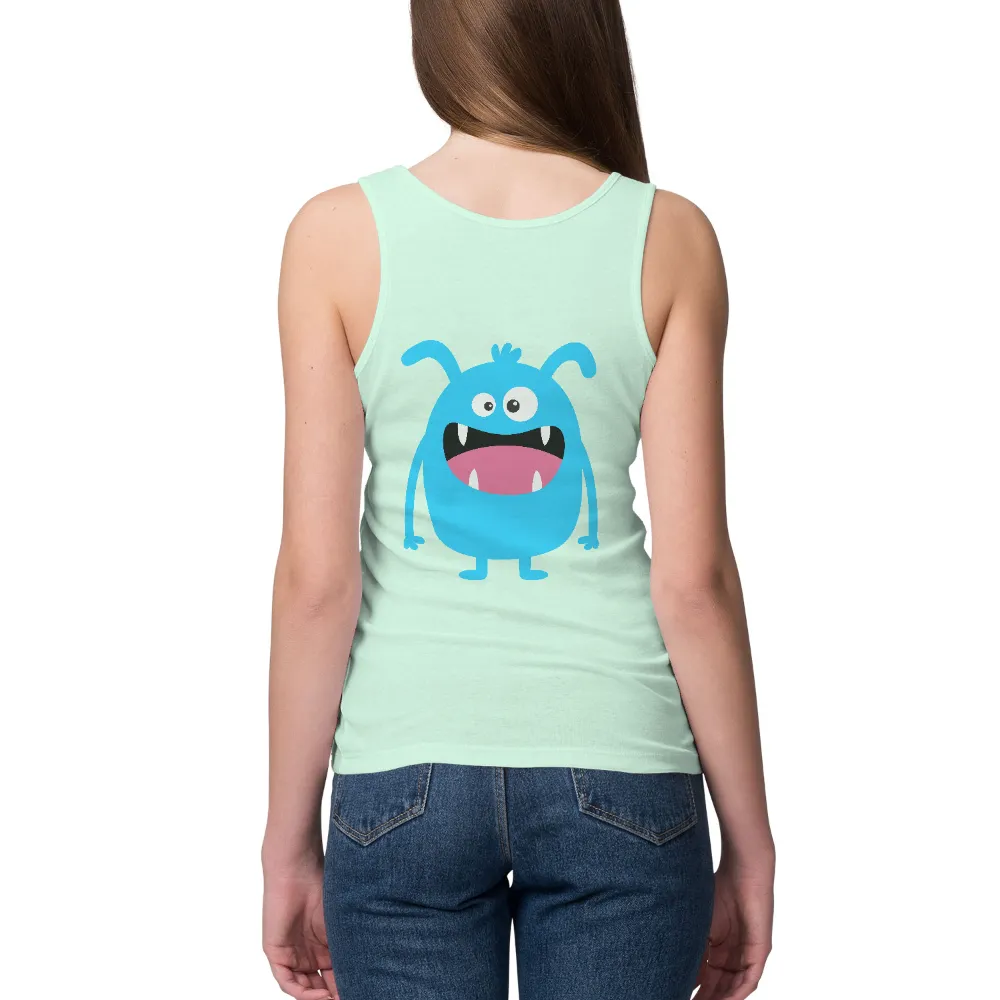 Tee Shirt Printing: Spread Joy with Bloop the Blue Monster|happy mondays call the cops t shirt