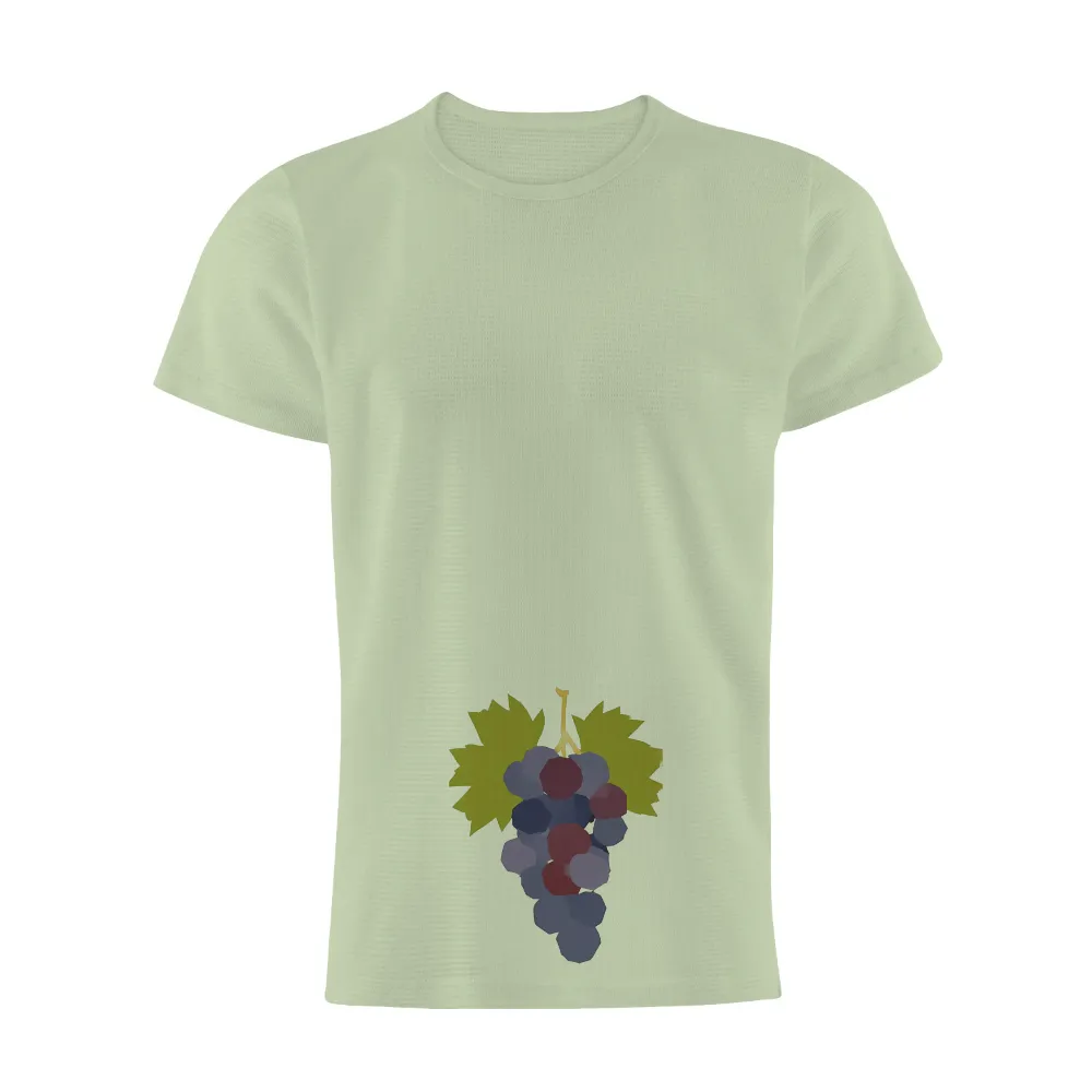 T-Shirt Printing: Nature's Bounty - Grapes in Vibrant Colors|corona vineyard vines shirt