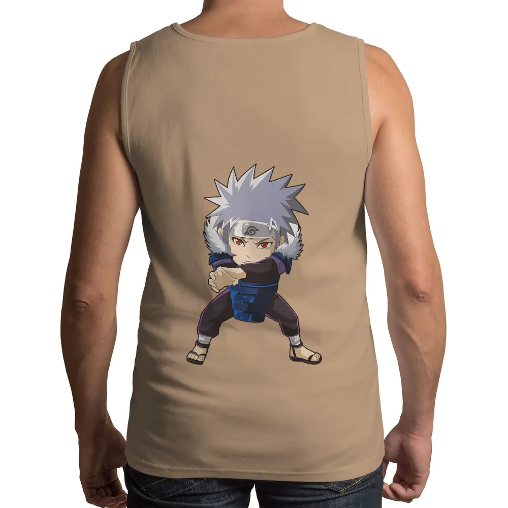 TShirt Printing: Anime Ninja Character with Spiky Hair and Red Eyes|astros world series 2022 shirts academy