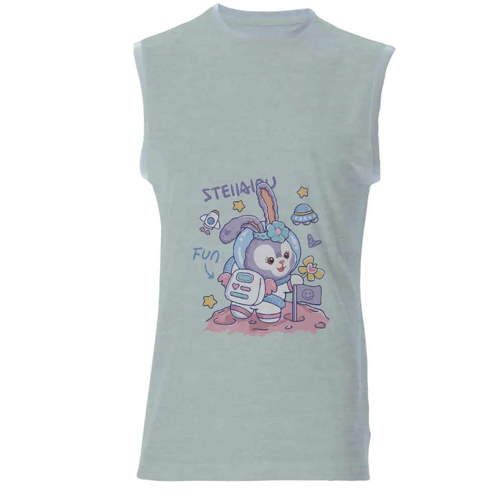 T-Shirts Custom: Stella's Space Adventure - Artistic Designs|cute womens valentines shirts