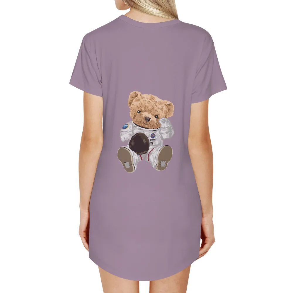 T-Shirts Custom: Teddy Bear Astronaut - Explore the Stars|nasa astros shirt