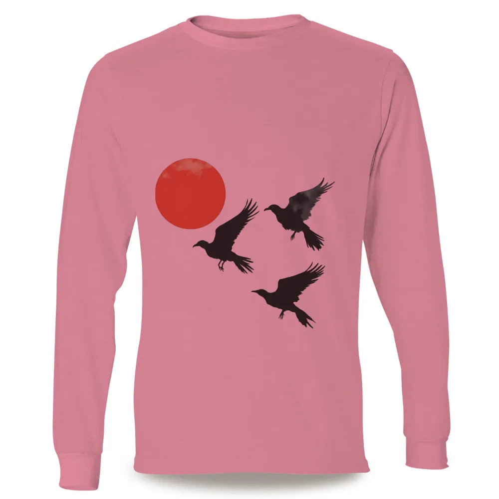 Custom T-Shirt Printing: Ravens' Quest Under the Blood-Red Moon|t shirt dark roblox