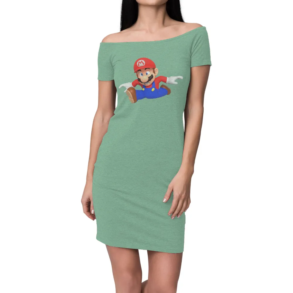 Shirts Graphic Tees: Mario Adventure Pixel Art|retro valentines shirt