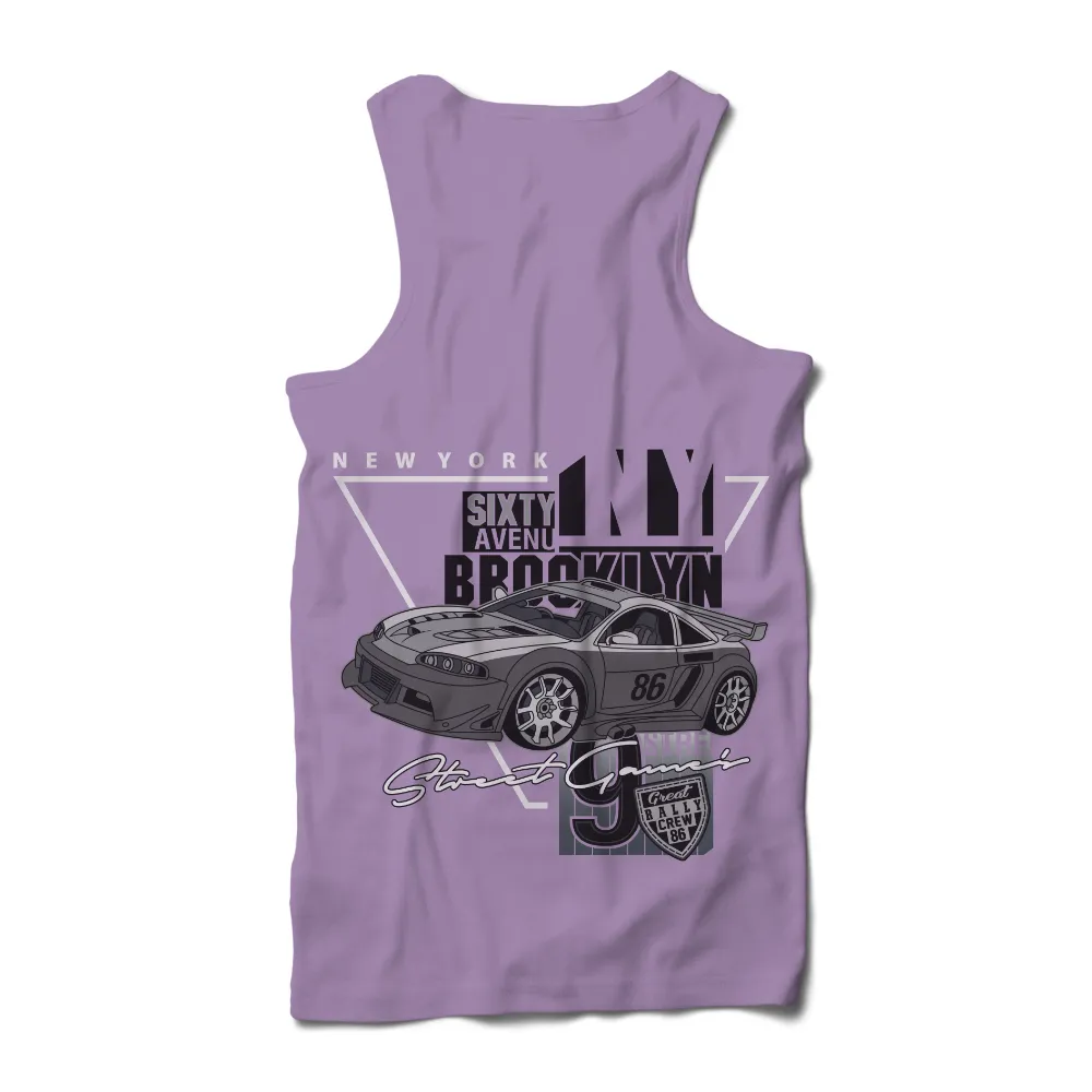 Tee Shirt Printing: New York Sixty - Street Racing Sports Car Design|new york rangers twitter