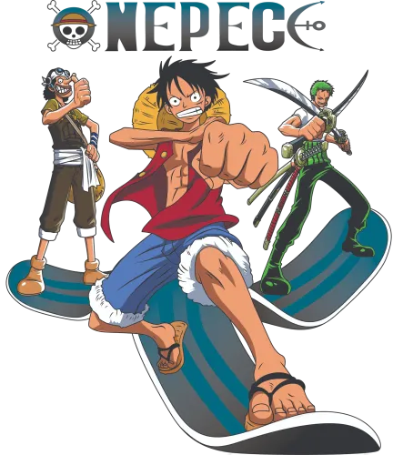 One Piece T-Shirt Printing: Adventure and Friendship