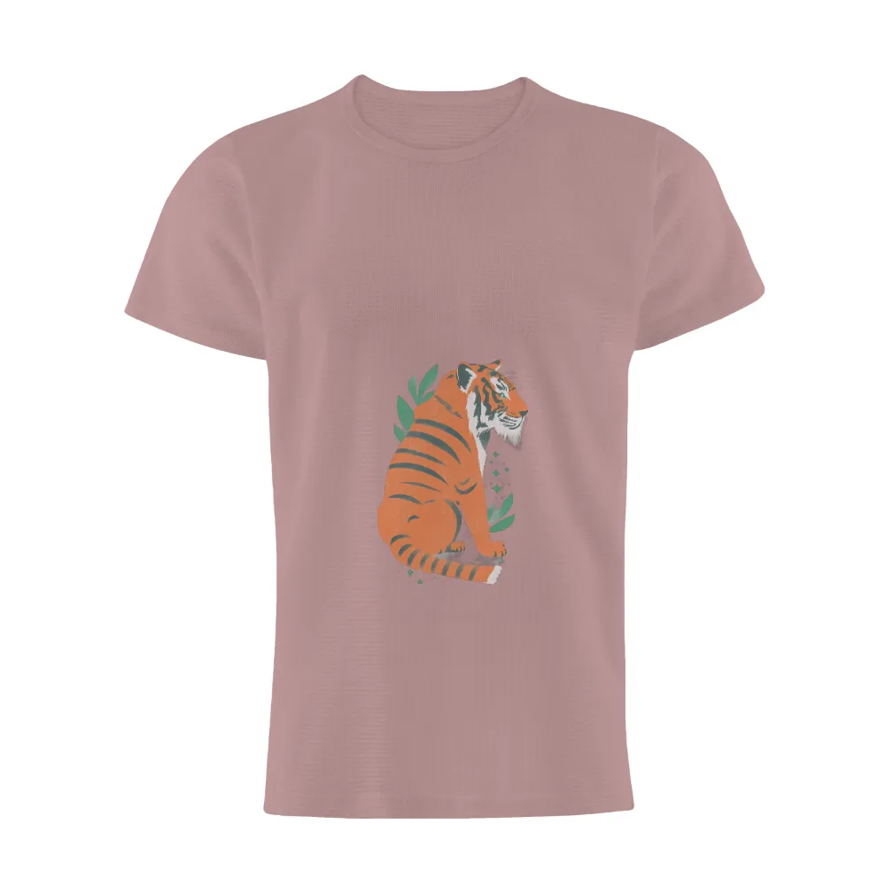 Majestic Tiger Artwork: Wildlife, Nature, and Strength Embodied|bengals white tiger shirt