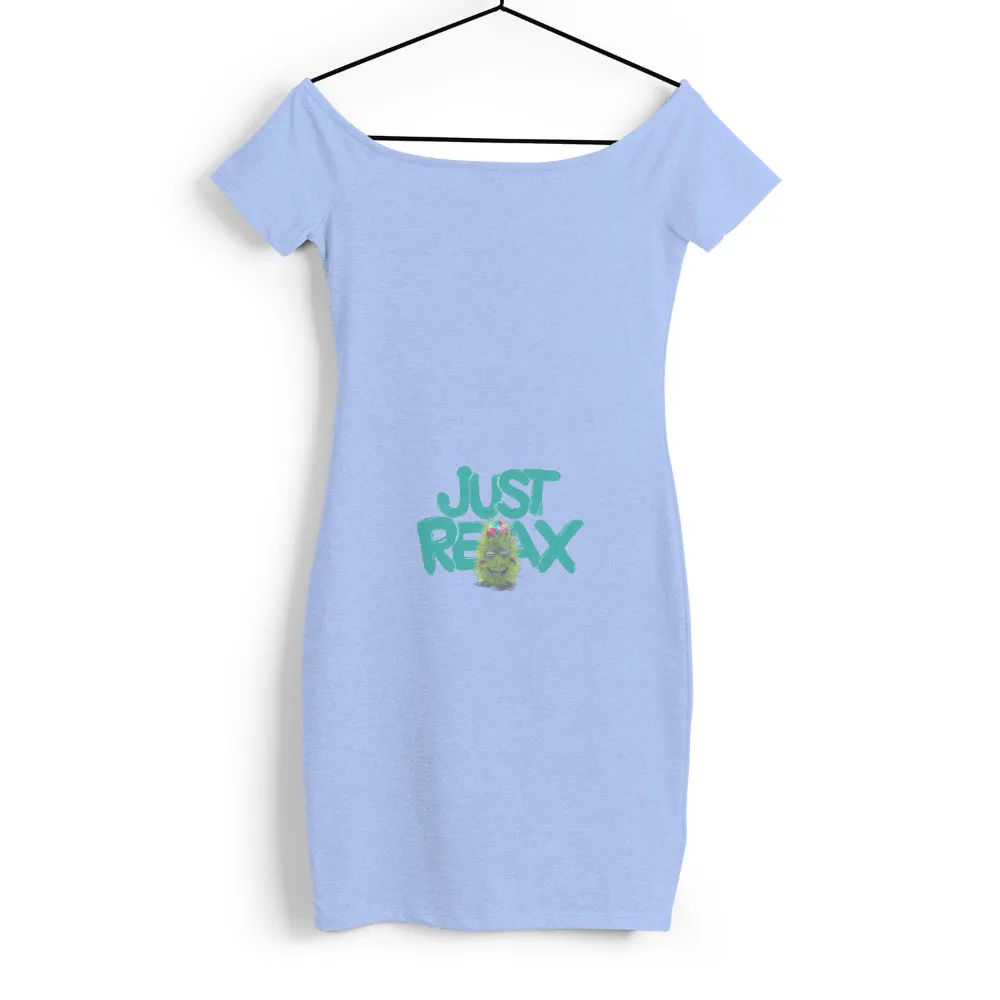 Customized Tee Shirts: JUST REAX - Whimsical Relaxation Design|cincinnati reds custom t shirt