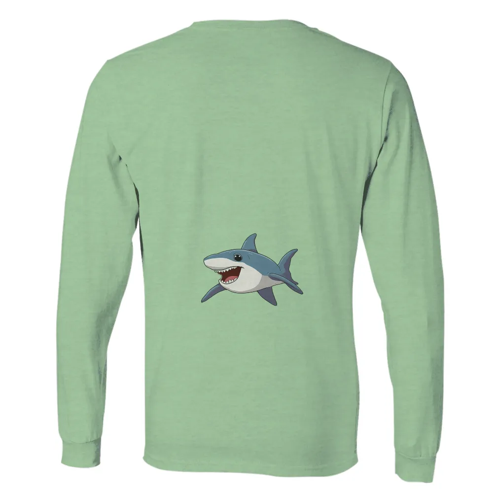 Shirts Graphic Tees: Sammy the Playful Shark Brings Joy|banksy joy millward