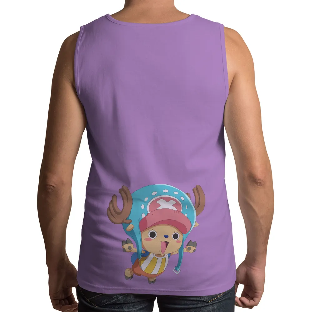 Tony Tony Chopper TShirt Design: Joy and Determination|cute blue t shirt roblox