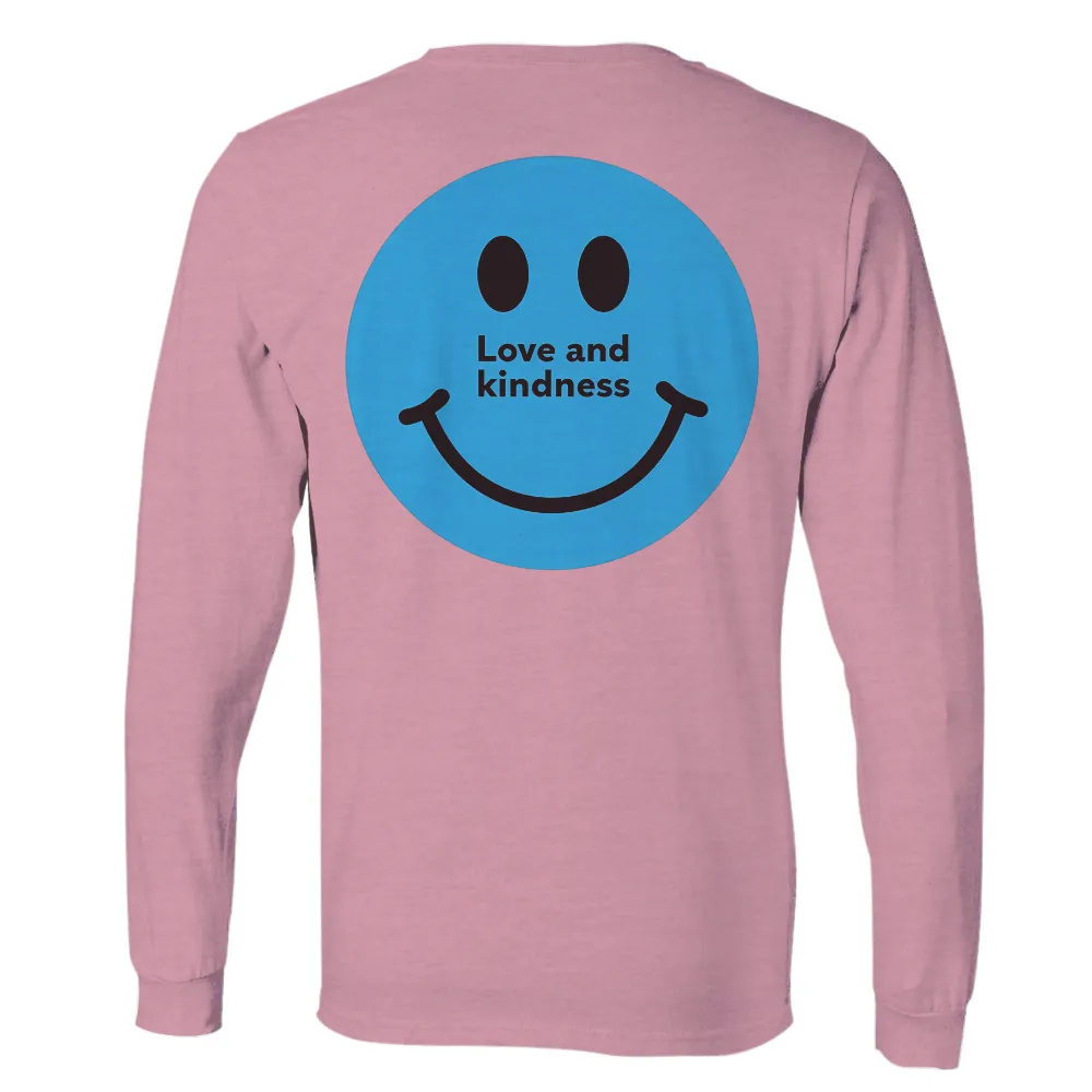 Custom Printing: Love and Kindness Smiley Face Design|love for 3 shirts damar