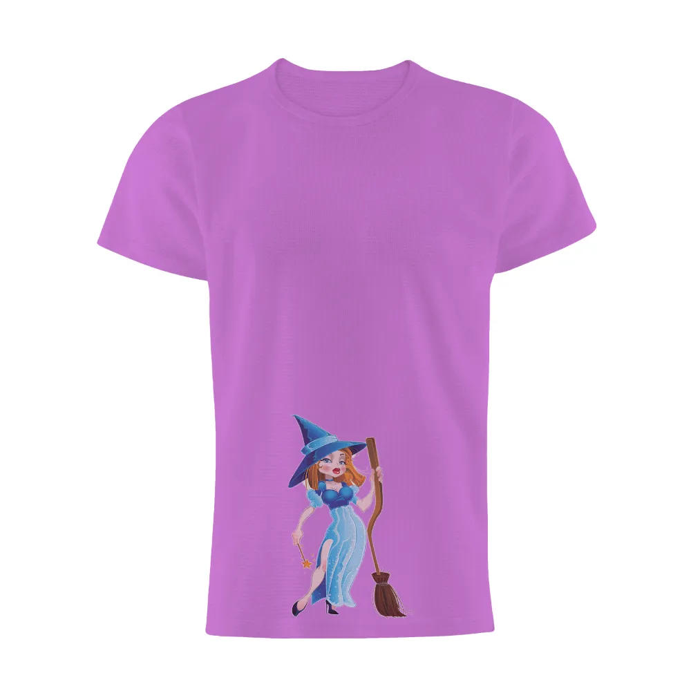 Tee Shirts Printed: Whimsical Witch Luna - Artistic Designs|orlando magic winning streak t shirts