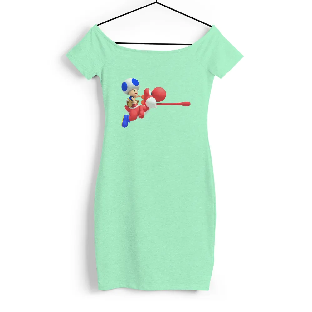 Tee Shirt Printing: Toad and Yoshi Adventure - Gaming T-Shirt|adventure time shirt sex