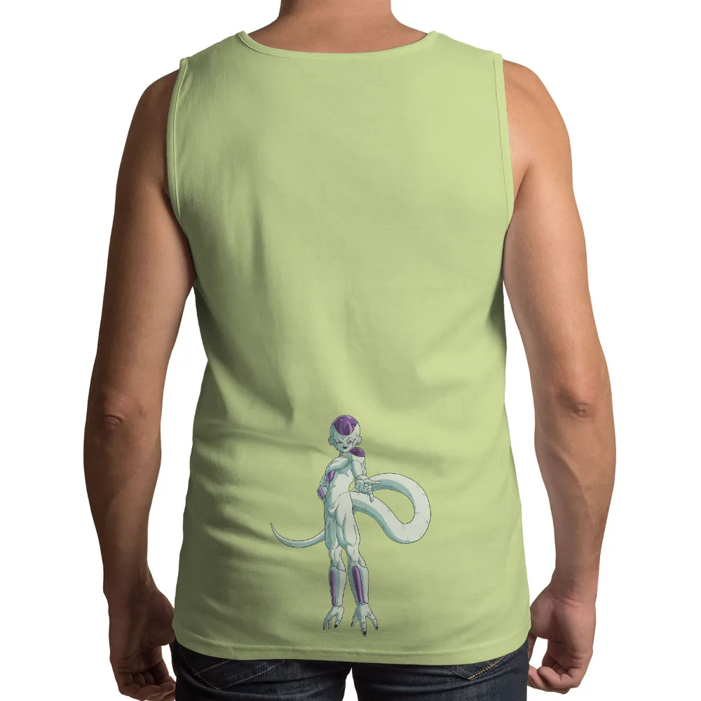 TShirt Design: Powerful Anime Character with Long Tail and Sharp Claws|cartoon character with star on shirt