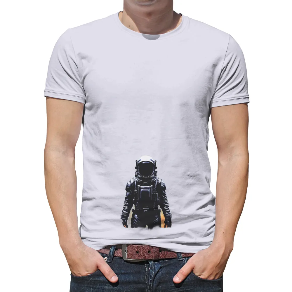 TShirt Printing: Astronaut in Space - Futuristic Exploration| space exploration