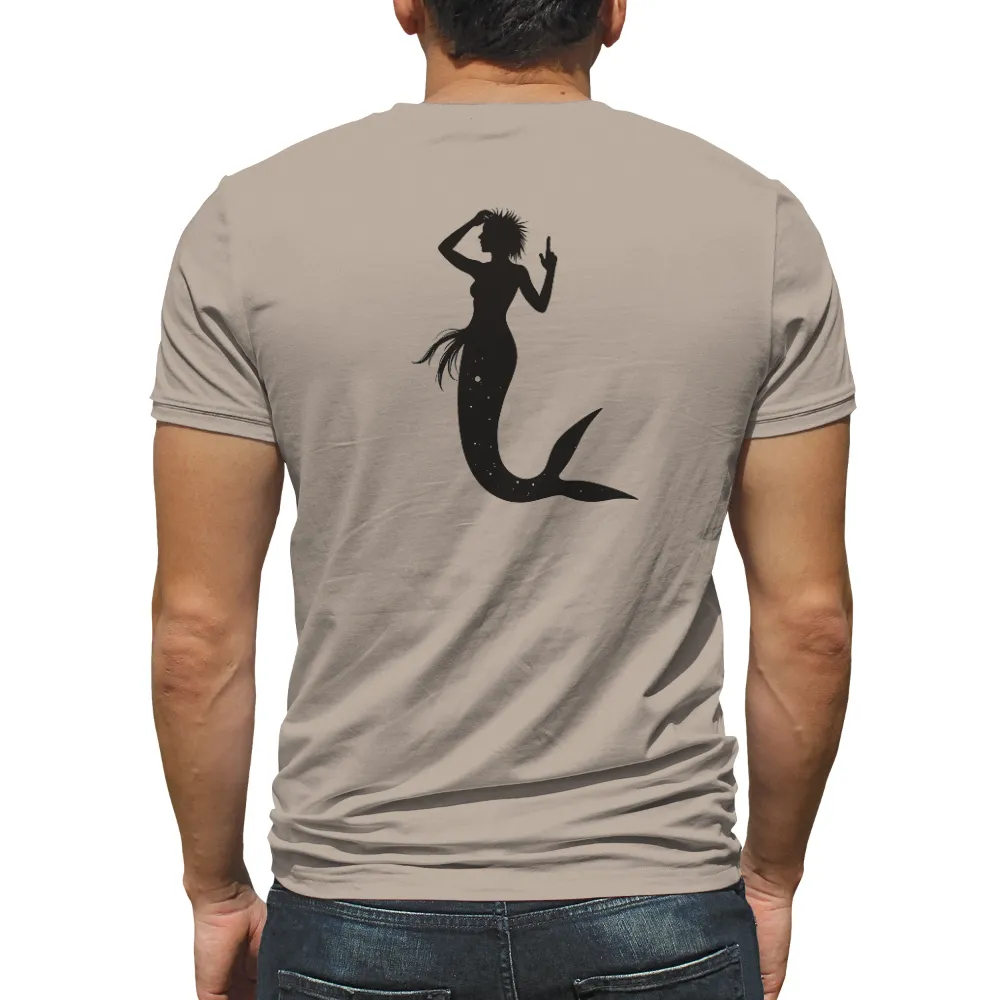 Customized Tee Shirts: Cosmic Mermaid - Embrace Freedom and Defiance|dallas stars reddit