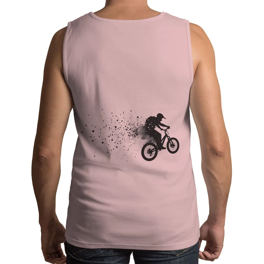 T-Shirts Custom: Digital Cyclist Adventure|adventure time official merch