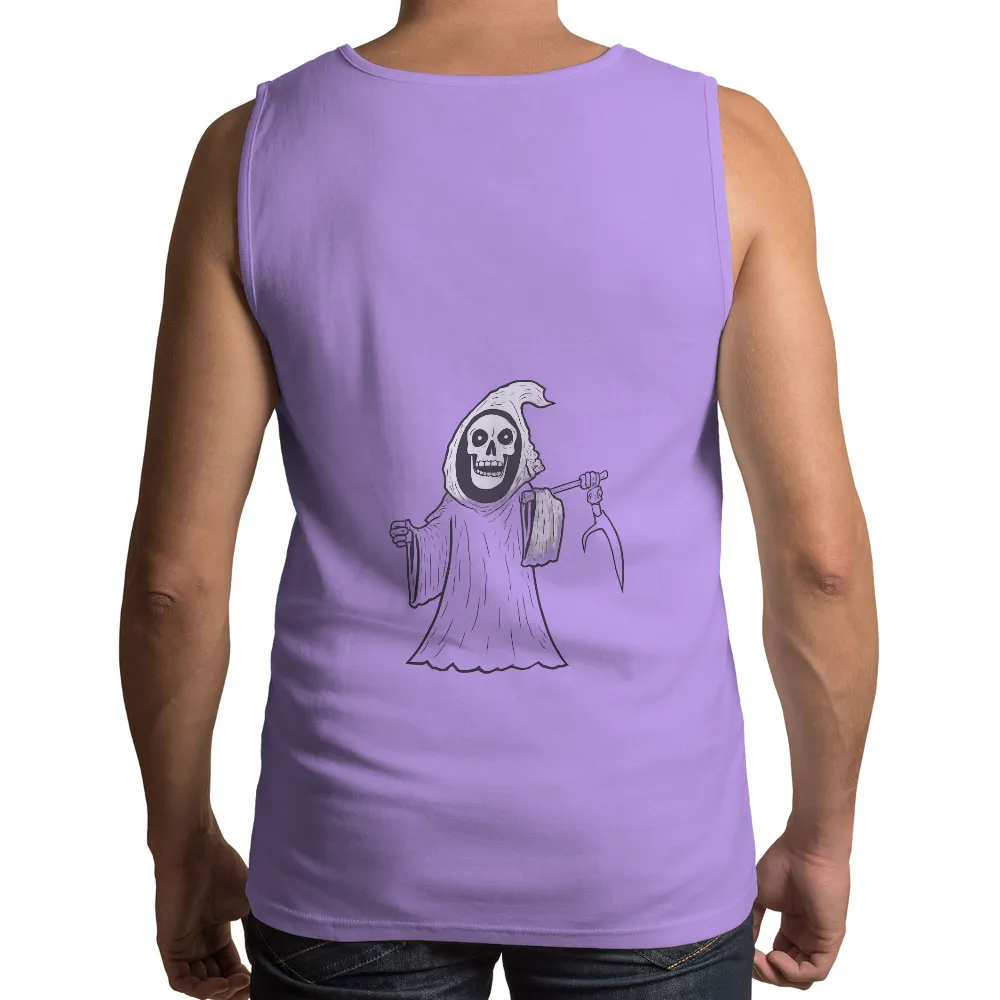 T-Shirts Custom: The Reaper - Artistic Design T-Shirt| hooded cloak