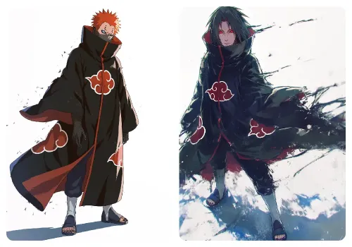 Exclusive Naruto Akatsuki Button-Up T-Shirts for True Fans