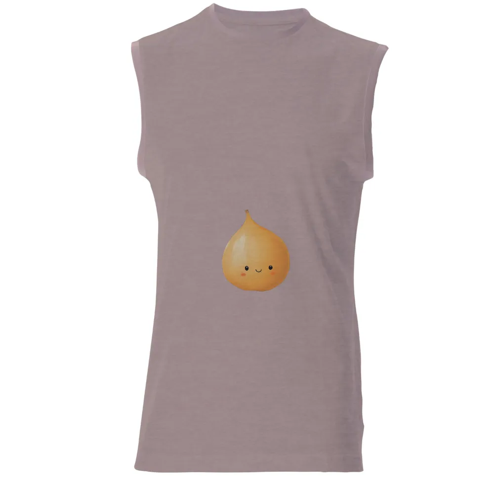 T-Shirt Printing: Whimsical Onion Smile - Funny & Minimalist Design|roblox cute t shirt free