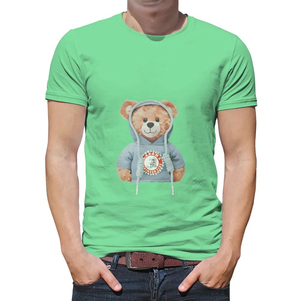 TShirt Design: Teddy Bear Sports Fan in Alabama Crimson Tide Hoodie|white hoodie roblox t shirt